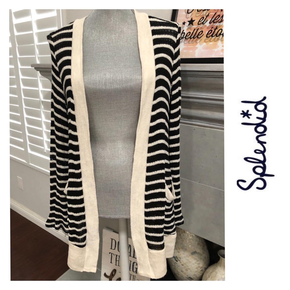 Splendid long cardigan sweater  - with pockets